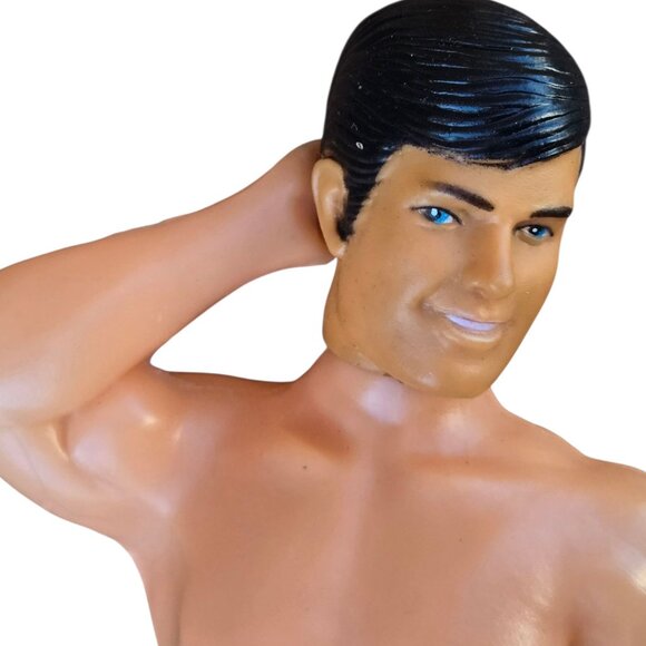 Vintage Hunky Macho Man Cake Topper Birthday Bachelorette Party Bakery Crafts - Picture 11 of 16